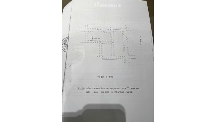 BÁN ĐẤT NỀN ĐẤT BIỆT THỰ PHƯỜNG BÌNH TRỊ ĐÔNG B, DT 220M2 SHR  25 TỶ. LH: A. SƠN -0901181789